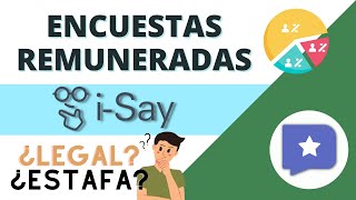 💰 GANA DINERO con IPSOS I-SAY y las ENCUESTAS PAGADAS 💰 - ¿CÓMO FUNCIONA la plataforma? ¿PAGA? 💸