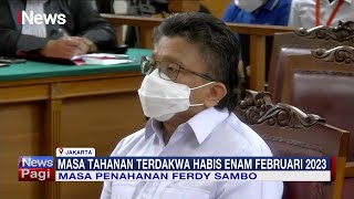 Masa Penahanan Ferdy Sambo Cs di Perpanjang #iNewsPagi 29/01