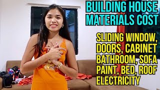 Countryside: Province Girl Building House for FAMILY | Materials cost in the Philippines Province