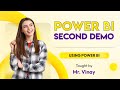 Power BI Second Demo | 20th Sep 2024 | Vinay Tech