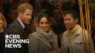 Prince Harry and Meghan Markle continue farewell tour after split from royal family