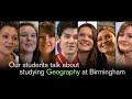 Why study Geography at Birmingham?