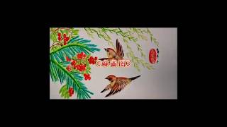 "Sparrow Picture" #Creative #uj short drawing #diy #shortvideo #viral