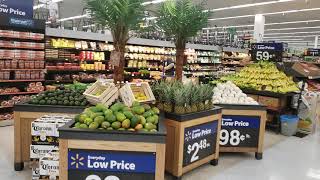 Fruits and Vegetables Produce Department Walmart Supercenter San Diego California