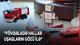 “Fövqəladə hallar uşaqların gözü ilə” müsabiqəsi keçirilib