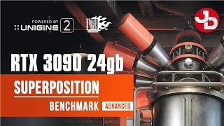 UNIGINE 2 Superposition Benchmark 1080p Extreme on RTX 3090 24gb \u0026 Ryzen 7 3700x