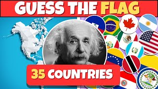 Can You Guess Every Flag In The AMERICAS? #ChallengeYourself 💪 #GuessingGame 🎯#GeographyFun 🌍