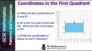 Coordinates in the First Quadrant