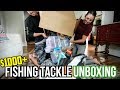 UNBOXING: $1,000+ of Fishing Tackle (My Winnings!)