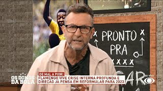 Craque Neto detona Flamengo e atitude de Diego Ribas com jornalista
