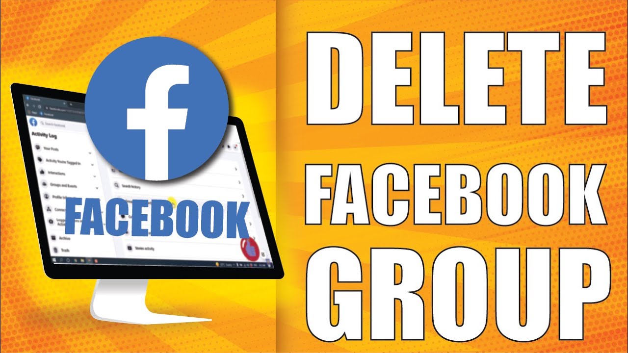 How To Delete Facebook Group - YouTube