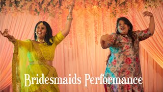 Bridesmaids dance performance | Gud Naal Ishq Mitha | Team Naach Choreography | Sangeet performance