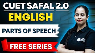 CUET English 2024 | Parts of Speech | CUET Preparation 2024