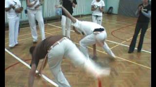 Capoeira em Łódź, Polonia - Orientao e Mexicano