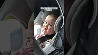 Baby Tries Water, Dad Can't Stop Laughing! 😂