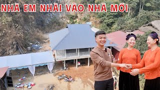 Sau Bao Ngày Tháng Ở Lán Tạm, Nhà Bố Mẹ Bé Nhài Đã Hoàn Thiện Và Ăn Mừng Vào Nhà Mới