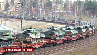 Challenger Tanks, Stryker Armored Vehicles Arrive In Ukrainian