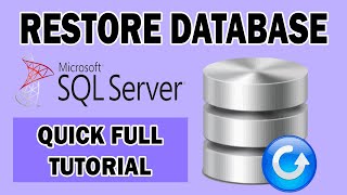 How to Restore SQL Database Backup: SQL Tutorial for Beginners