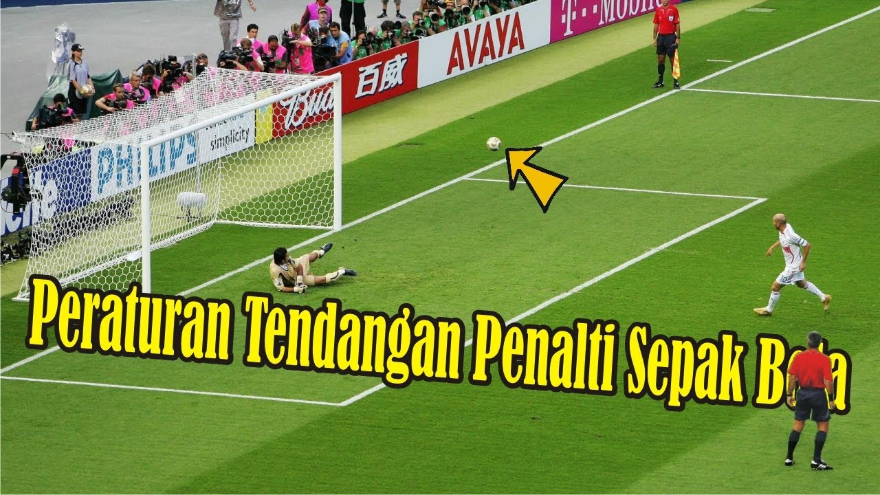 Peraturan Tendangan Penalti Dalam Permainan Sepak Bola - YouTube