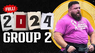 *FULL* 2024 SBD World's Strongest Man | GROUP 2