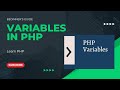 Master PHP Variables: Unlock Coding Secrets