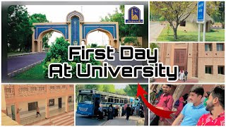 First Day Of University 😍|| FineArts Department ♥️🎭#iub #university #mrwaqaavlogs #1million #viral