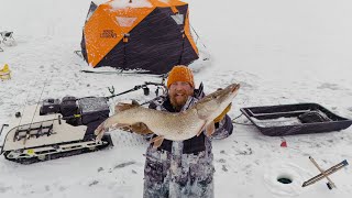 Maine Northern Pike Catch, Cook, and Gyotaku