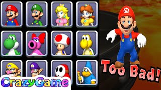 Mario Party 9 All Characters Too Bad Animation