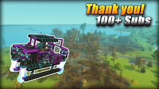 Scrap Mechanic Survival #9 The Flyer is DONE, 100+ Subscribe special!