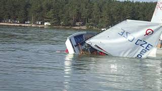 Máchovo jezero Trénink juniorů Jachting Sailing Plachtění P7180583