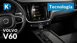 Nuova Volvo V60 2018 | 3 di 3: tecnologia | Tablet centrale semplice ed efficace!