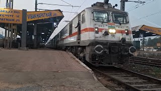 [7 IN 1] EARLY MORNING VSKP TRAINS ANNOUNCEMENTS + GUNUPUR + VSKP-SC VB  COROMANDEL + JANMABHOMI