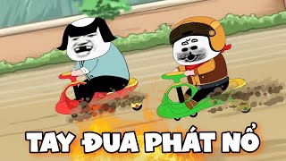 GẤU HÀI HƯỚC: Tay Đua Phát Nổ | Tập 210 | Phim hoạt hình gấu trúc trung quốc meme siêu buồn cười