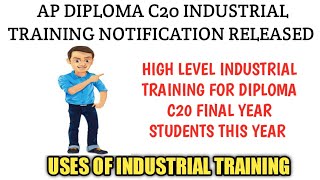 AP DIPLOMA C20 INDUSTRIAL TRAINING NOTIFICATION RELEASED| COLLEGE WISE INDUSTRIAL TRAINING SCHEDULE