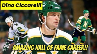 Dino Ciccarelli's AMAZING NHL Hall of Fame Career Highlights!