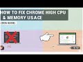 How to Fix Chrome High CPU & Memory Usage (2026 Guide) 💻 Speed Up Your Laptop!