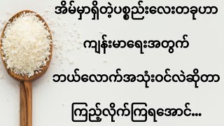 ဆားအကြောင်းသိကောင်းစရာများ