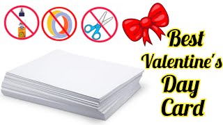 cute and beautiful Valentine's day card / happy Valentine's day greeting card 2025 / Diy Love card