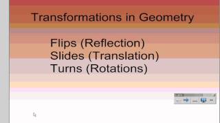 3rd Grade Transformations in Geometry Video Lesson