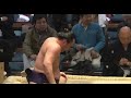 arawashi vs kotoyuki day 9 sumo haru basho march 2014