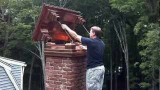 Bucchioni's Custom Hinged Chimney Cap