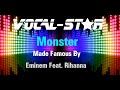 Eminem ft. Rihanna - Monster | With Lyrics HD Vocal-Star Karaoke 4K