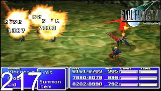 FF VII [LV 99] Perfect Walkthrough Part 217 Vincent's Kills Farming