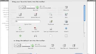 FileMaker Tutorial - 029 - Customizing the Status Toolbar