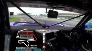 2010 Super GT Rd4 Malaysia HSV-010GT Onboard