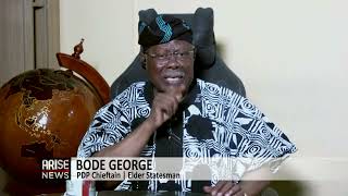 Wike Is Not Working Against PDP - Bode George