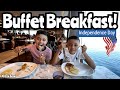 Cruise Breakfast and Celebration on MSC Meraviglia (Marketplace Restaurant)