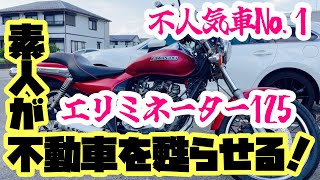 【納車】不動車を素人が蘇らせようと奮闘中【エリミネーター125】