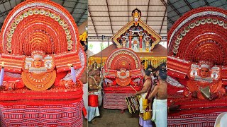 കോക്കാട്ട് മുച്ചിലോട്ട് ഭഗവതിയുടെ തിരുമുടി നിവരലൽ | പെരുങ്കളിയാട്ടം Day 4| Kokkattu kaliyattam Day 4