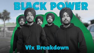 BLACK POWER | Sidhu Moosewala | Sukh Dhindsa | Official Vfx Breakdown | Inside Motion Pictures